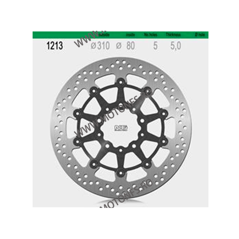 NG - Disc frana (fata) NG1213 - ZX 10R 2008-2011L / R 510-1213 NG BRAKE DISC NG Discuri Frana 912,00 lei 912,00 lei 766,39 le...