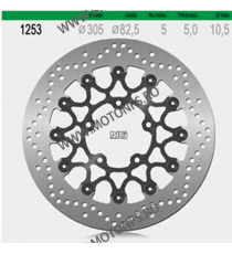 NG - Disc frana (fata) NG1253 - TIGER 800 2010- 510-1253 NG BRAKE DISC NG Discuri Frana 864,00 lei 864,00 lei 726,05 lei 726,...