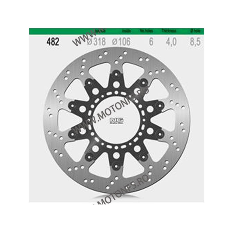 NG - Disc frana (fata) NG482 - HONDA NSR125 510-0482 NG BRAKE DISC NG Discuri Frana 941,00 lei 941,00 lei 790,76 lei 790,76 lei