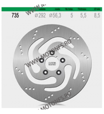 NG - Disc frana (fata) NG735 - HARLEY 2000- 510-0735 NG BRAKE DISC NG Discuri Frana 432,00 lei 432,00 lei 363,03 lei 363,03 lei