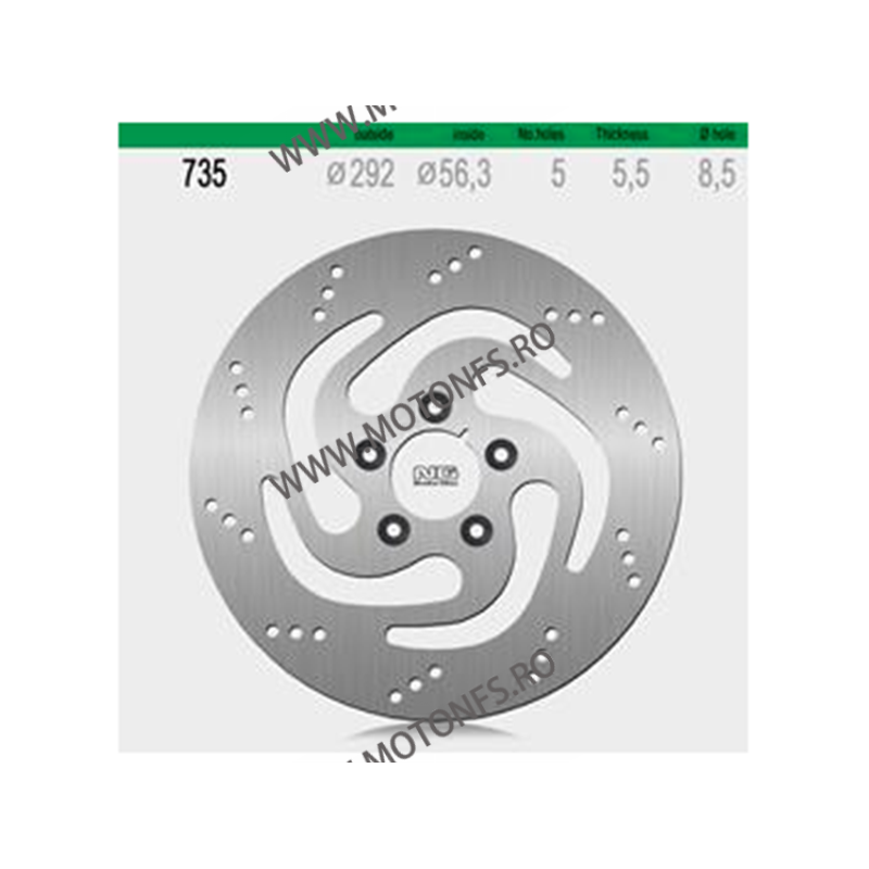 NG - Disc frana (fata) NG735 - HARLEY 2000- 510-0735 NG BRAKE DISC NG Discuri Frana 432,00 lei 432,00 lei 363,03 lei 363,03 lei