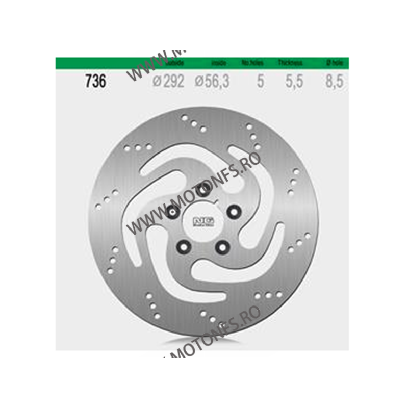 NG - Disc frana (fata) NG736 - HARLEY 2000- 510-0736 NG BRAKE DISC NG Discuri Frana 432,00 lei 432,00 lei 363,03 lei 363,03 lei