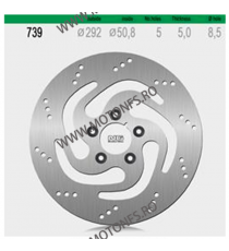 NG - Disc frana (fata) NG739 - HARLEY -1999 510-0739 NG BRAKE DISC NG Discuri Frana 481,00 lei 481,00 lei 404,20 lei 404,20 lei