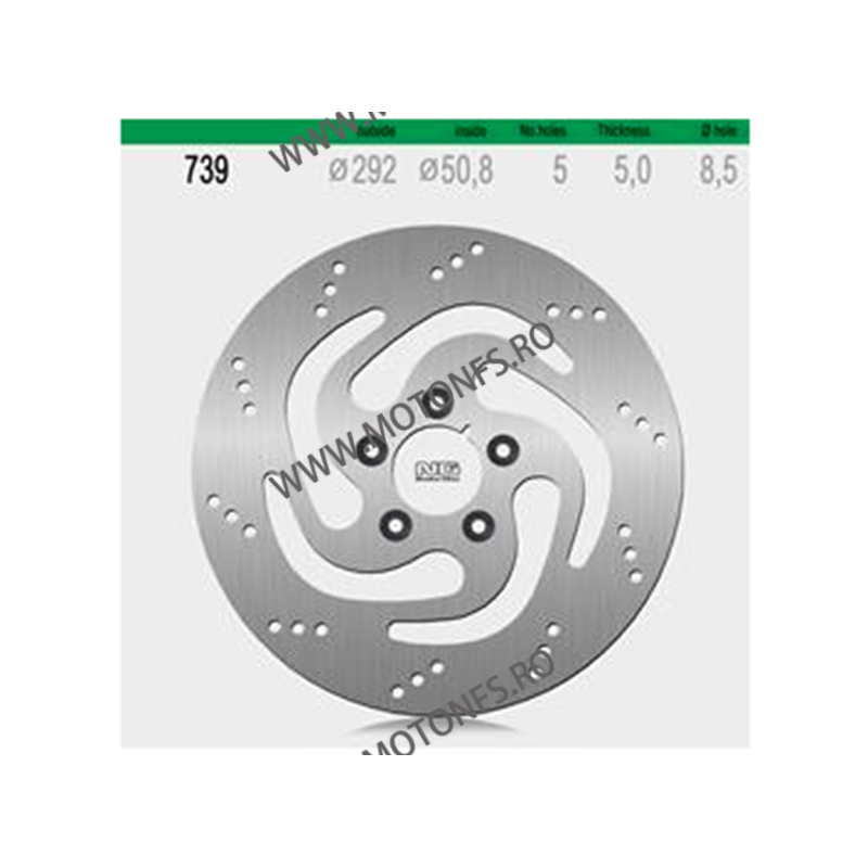 NG - Disc frana (fata) NG739 - HARLEY -1999 510-0739 NG BRAKE DISC NG Discuri Frana 481,00 lei 481,00 lei 404,20 lei 404,20 lei