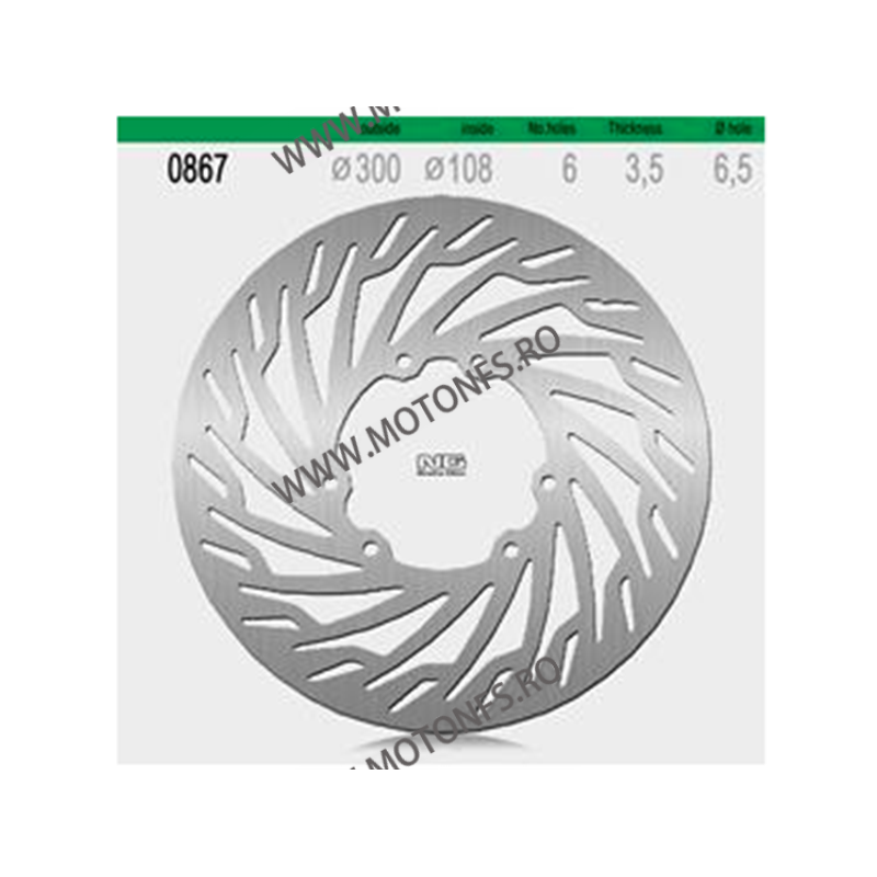 NG - Disc frana (fata) NG868 - RX50 2006- / SENDA R 2006- 516-0868 NG BRAKE DISC NG Discuri Frana 320,40 lei 320,40 lei 269,2...