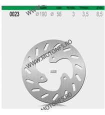 NG - Disc frana (fata/spate) NG23001 / NG023 516-0023 NG BRAKE DISC NG Discuri Frana 127,00 lei 127,00 lei 106,72 lei 106,72 lei