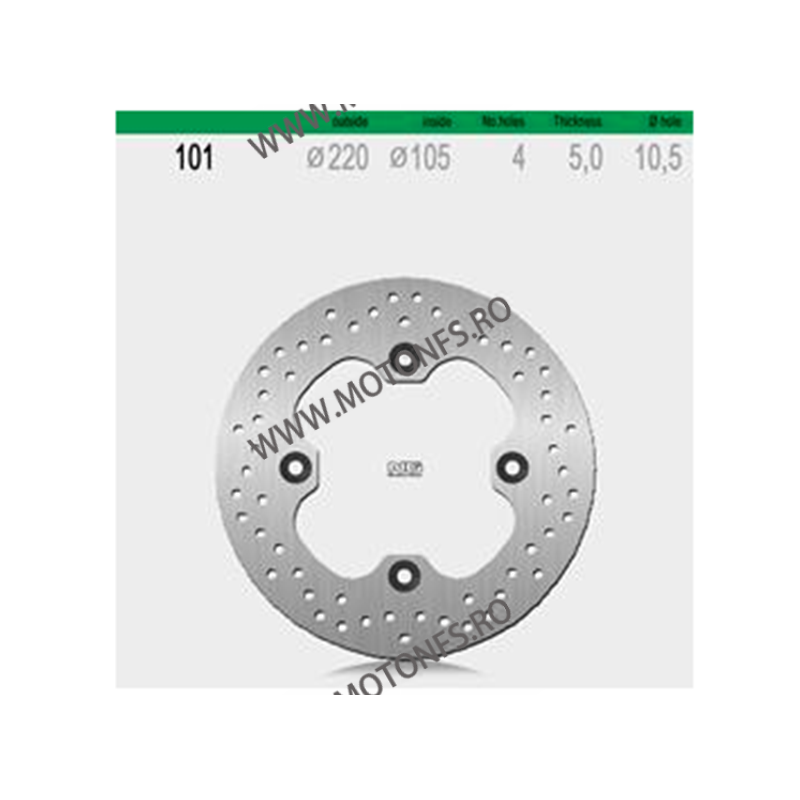 NG - Disc frana (spate) NG101 - CBR 900RR / VTR 510-0101 NG BRAKE DISC NG Discuri Frana 361,20 lei 361,20 lei 303,53 lei 303,...