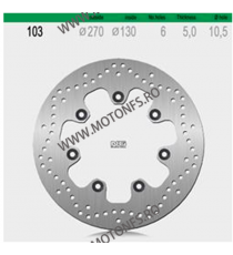 NG - Disc frana (spate) NG103 - KAWASAKI EN500, Z1000 510-0103 NG BRAKE DISC NG Discuri Frana 506,40 lei 506,40 lei 425,55 le...