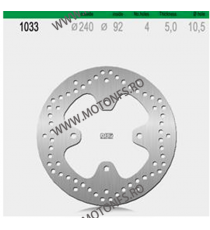 NG - Disc frana (spate) NG1033 - YAMAHA X-MAX125 / 250 2005-2012 510-1033 NG BRAKE DISC NG Discuri Frana 287,00 lei 287,00 le...