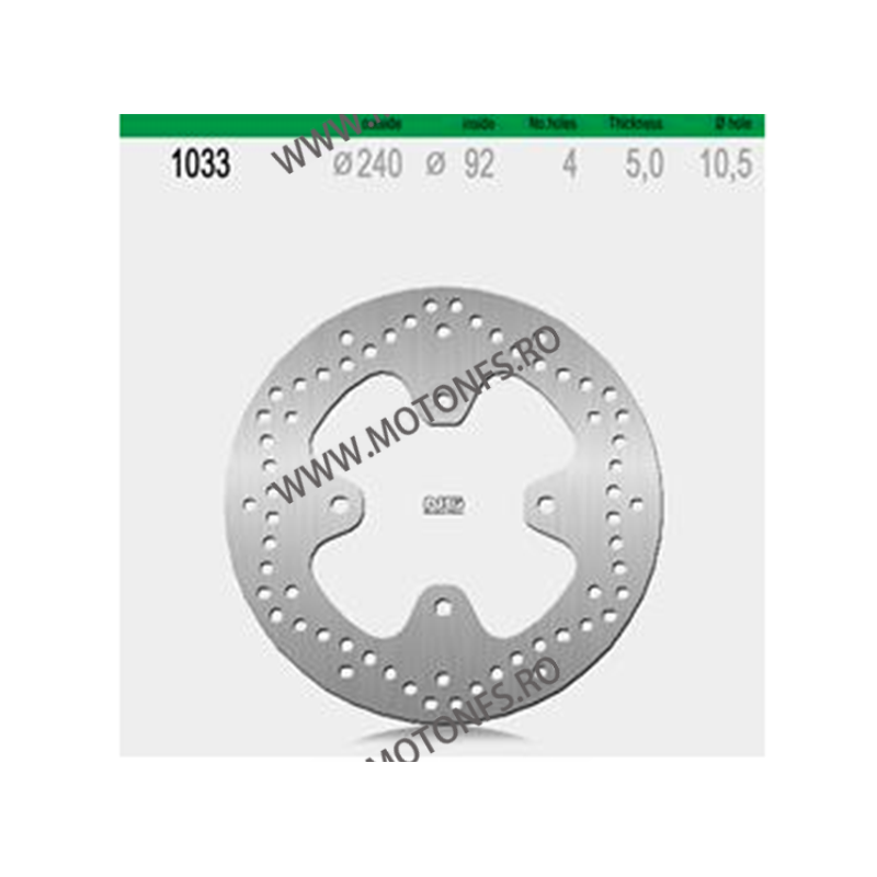 NG - Disc frana (spate) NG1033 - YAMAHA X-MAX125 / 250 2005-2012 510-1033 NG BRAKE DISC NG Discuri Frana 344,40 lei 344,40 le...