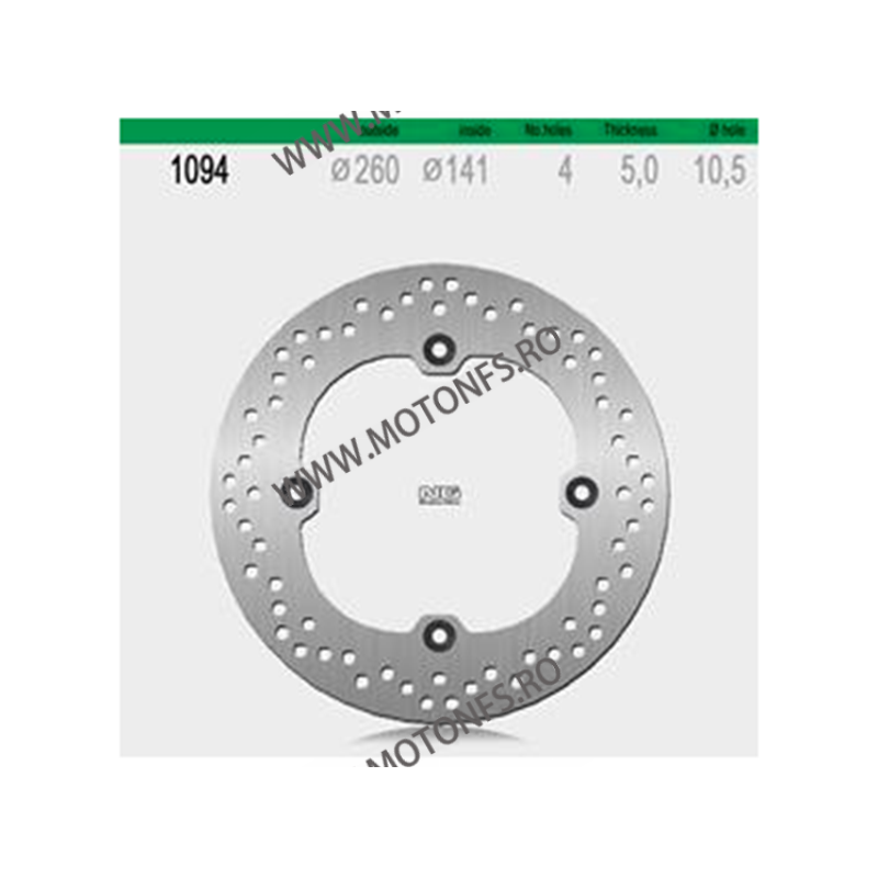 NG - Disc frana (spate) NG1094 - SUZUKI DL650 / 1000 510-1094 NG BRAKE DISC NG Discuri Frana 340,00 lei 306,00 lei 285,71 lei...