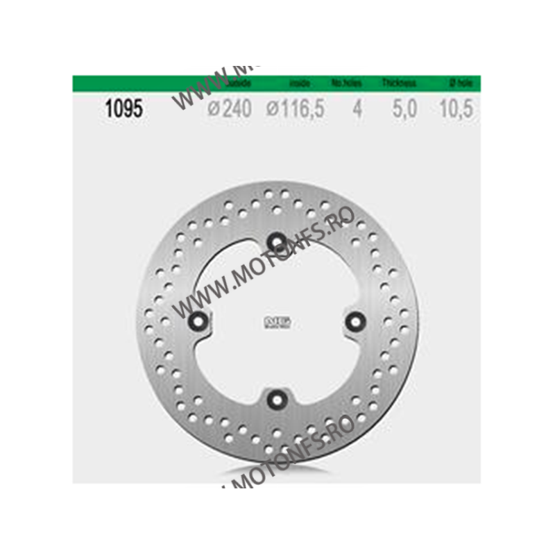 NG - Disc frana (spate) NG1095 - HONDA CBF, CB 2003-2011 510-1095 NG BRAKE DISC NG Discuri Frana 301,00 lei 301,00 lei 252,94...