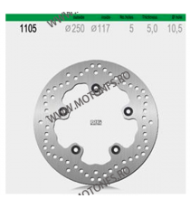 NG - Disc frana (spate) NG1105 - SUZUKI AN650 2004-2011 510-1105 NG BRAKE DISC NG Discuri Frana 402,00 lei 402,00 lei 337,82 ...