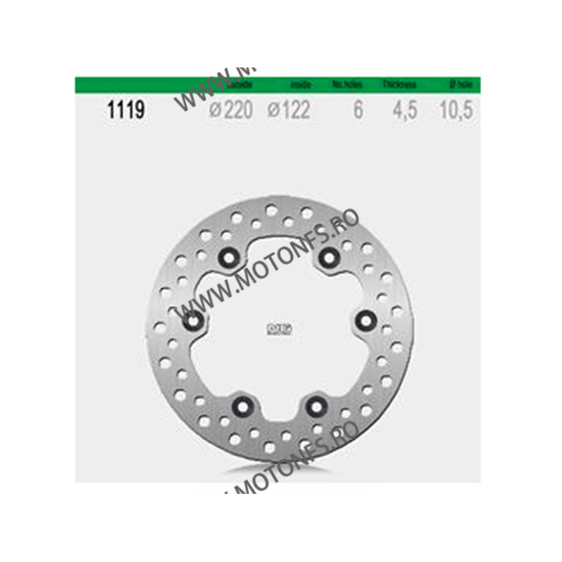 NG - Disc frana (spate) NG1119 - HUSQVARNA CR / KAWASAKI KX250 510-1119 NG BRAKE DISC NG Discuri Frana 316,00 lei 316,00 lei ...