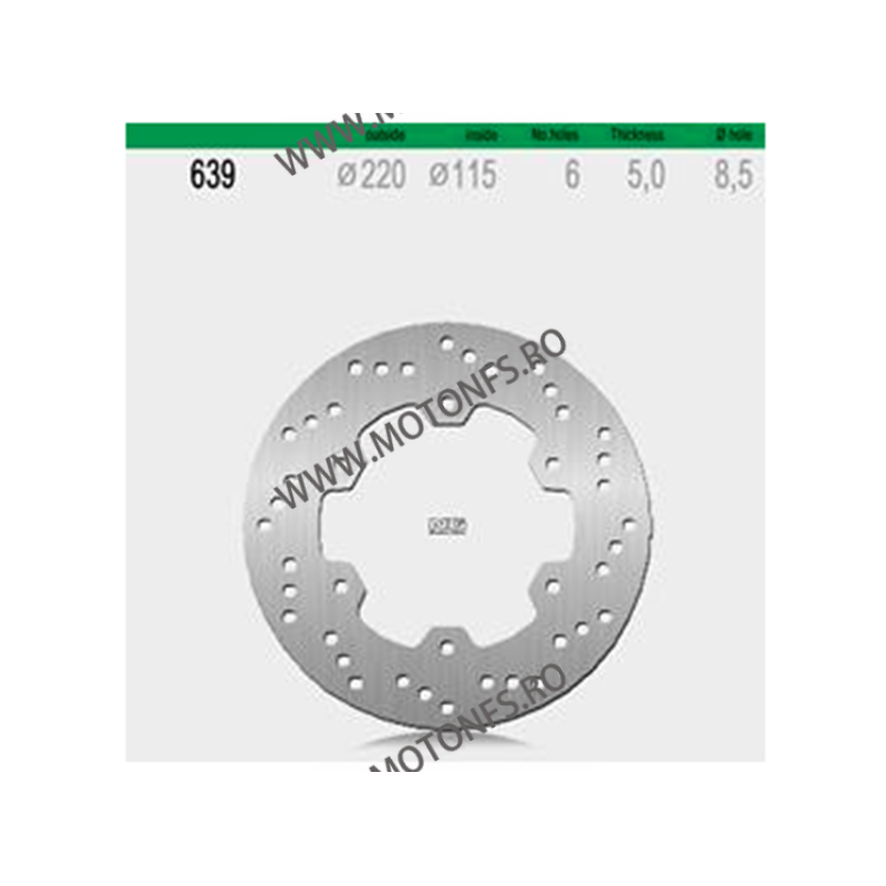 NG - Disc frana (spate) NG639 - YAMAHA YZF, TT 1999-2003 510-0639 NG BRAKE DISC NG Discuri Frana 379,20 lei 379,20 lei 318,66...