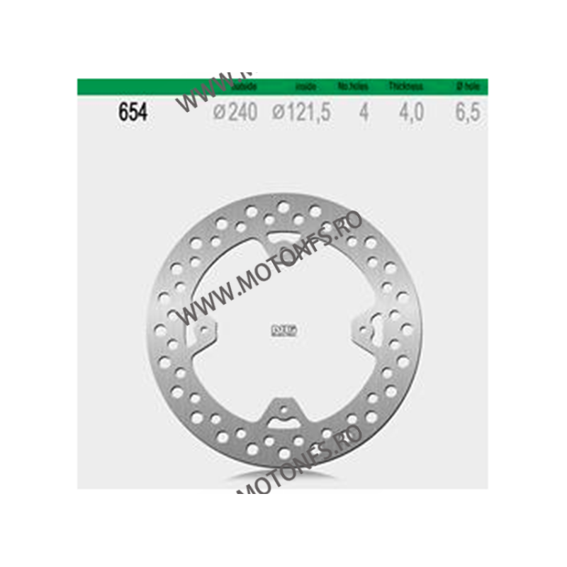 NG - Disc frana (spate) NG654 - HONDA CRE / CRF 510-0654 NG BRAKE DISC NG Discuri Frana 258,00 lei 258,00 lei 216,81 lei 216,...