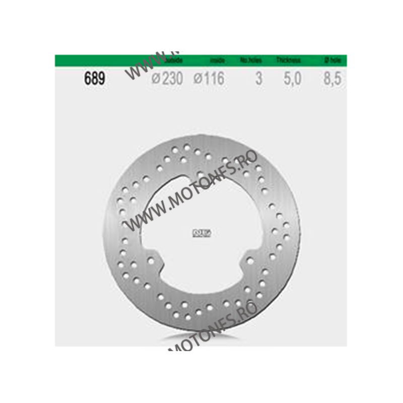 NG - Disc frana (spate) NG689 - ITALJET, YAMAHA 2000-2008 510-0689 NG BRAKE DISC NG Discuri Frana 253,00 lei 253,00 lei 212,6...