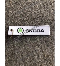 SKODA Breloc Brodat Pe Ambele Fete QUD23 QUD23  Breloc Chei 25,00 lei 25,00 lei 21,01 lei 21,01 lei