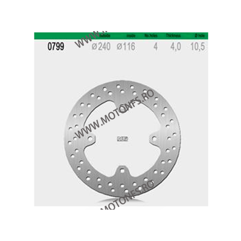 NG - Disc frana (spate) NG799 - KX-F 125 / 250 / 450 2003- 510-0799 NG BRAKE DISC NG Discuri Frana 326,40 lei 326,40 lei 274,...