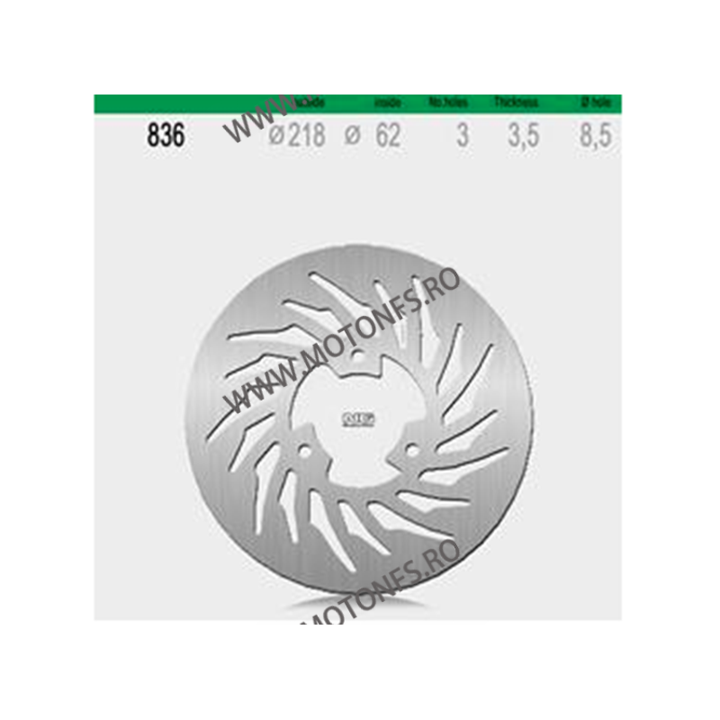 NG - Disc frana (spate) NG836 - MALAGUTI STM / YAMAHA XT125R / X 510-0836 NG BRAKE DISC NG Discuri Frana 198,00 lei 198,00 le...