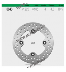 NG - Disc frana NG043 - NX500 / 650 510-0043 NG BRAKE DISC NG Discuri Frana 303,60 lei 303,60 lei 255,13 lei 255,13 lei