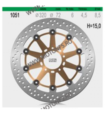 NG - Disc frana NG1051 - DUCATI 748 / 1100 2002-2011 510-1051 NG BRAKE DISC NG Discuri Frana 864,00 lei 864,00 lei 726,05 lei...