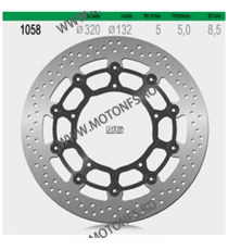 NG - Disc frana NG1058 - FAZER1000 2006- / YZF-R1 2004- 510-1058 NG BRAKE DISC NG Discuri Frana 864,00 lei 777,60 lei 726,05 ...