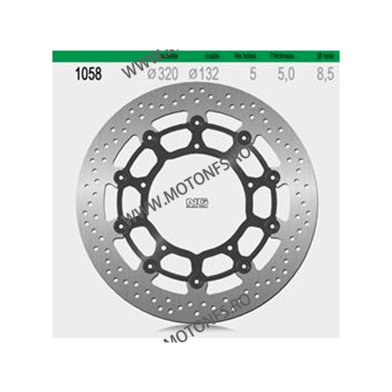 NG - Disc frana NG1058 - FAZER1000 2006- / YZF-R1 2004- 510-1058 NG BRAKE DISC NG Discuri Frana 864,00 lei 864,00 lei 726,05 ...