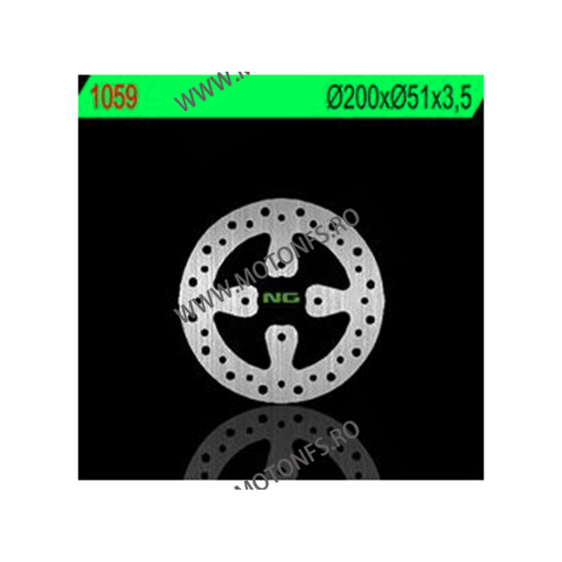 NG - Disc frana NG1059 - YAMAHA YFZ / RAPTOR QUAD 2006-2012 510-1059 NG BRAKE DISC NG Discuri Frana 256,80 lei 256,80 lei 215...