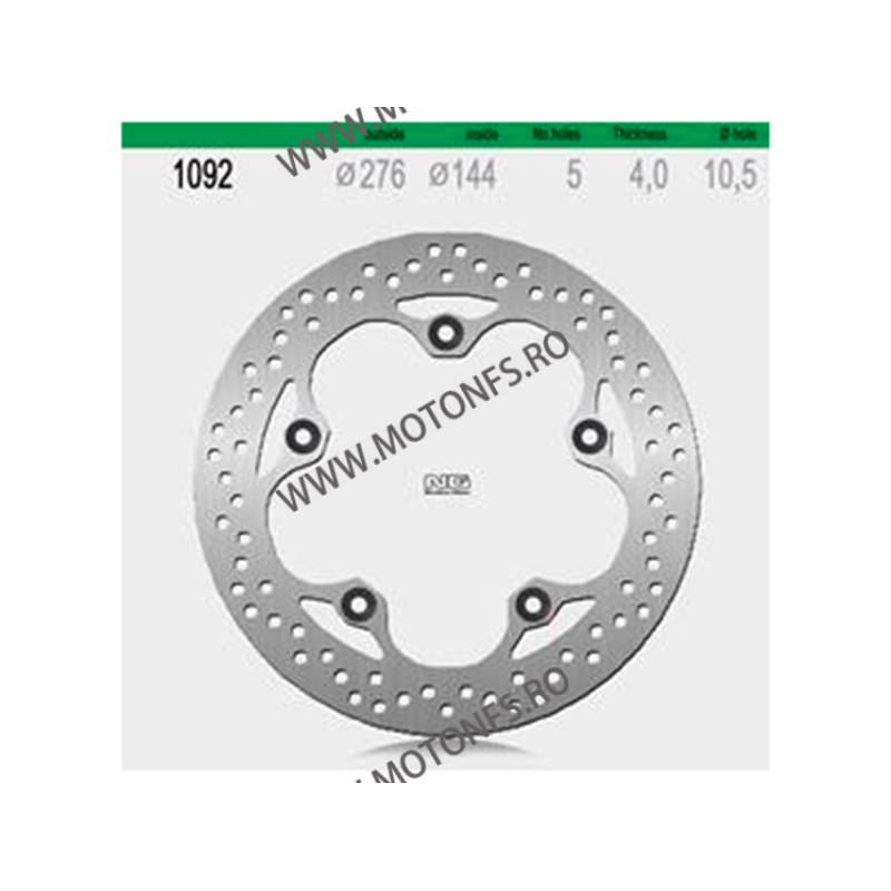 NG - Disc frana NG1092 - CBR 125R 2010- / CBF250 2004-2008 V 510-1092 NG BRAKE DISC NG Discuri Frana 345,00 lei 345,00 lei 28...