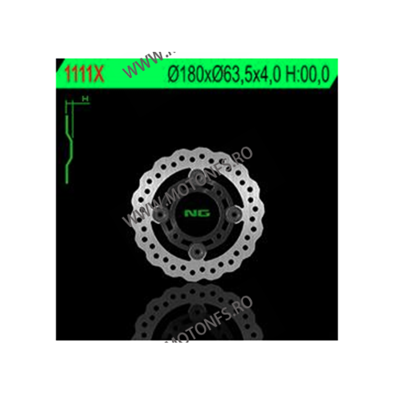 NG - Disc frana NG1111X - KTM SX / XC QUAD 2008-2009 510-1111X NG BRAKE DISC NG Discuri Frana 267,00 lei 267,00 lei 224,37 le...