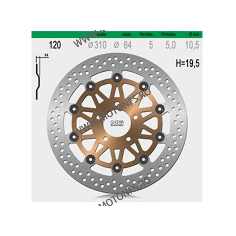 NG - Disc frana NG120001 / NG120 - GS500E / GSF1200 510-0120 NG BRAKE DISC NG Discuri Frana 864,00 lei 864,00 lei 726,05 lei ...