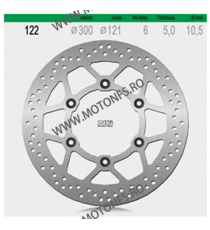 NG - Disc frana NG122001 / NG122 - DR650S / DR800 510-0122 NG BRAKE DISC NG Discuri Frana 565,20 lei 565,20 lei 474,96 lei 47...