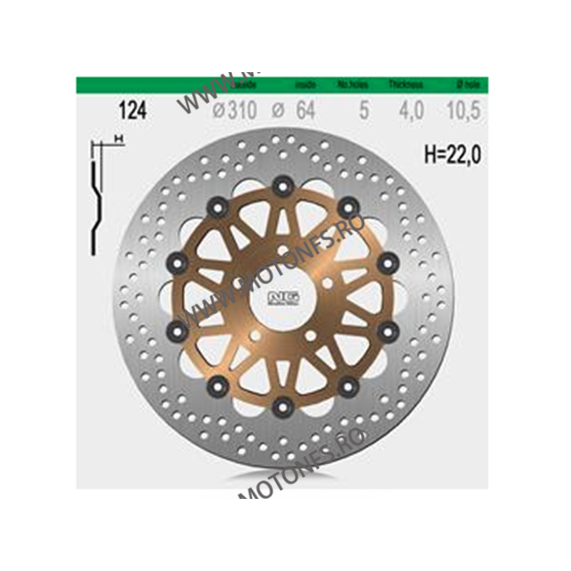 NG - Disc frana NG124001 / NG124 - GSXR 750-1994 / 1100 510-0124 NG BRAKE DISC NG Discuri Frana 864,00 lei 864,00 lei 726,05 ...