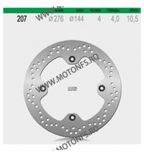 NG - Disc frana NG207001 / NG207 - XRV750 AFRICATWIN 1990- 510-0207 NG BRAKE DISC NG Discuri Frana 436,80 lei 436,80 lei 367,...