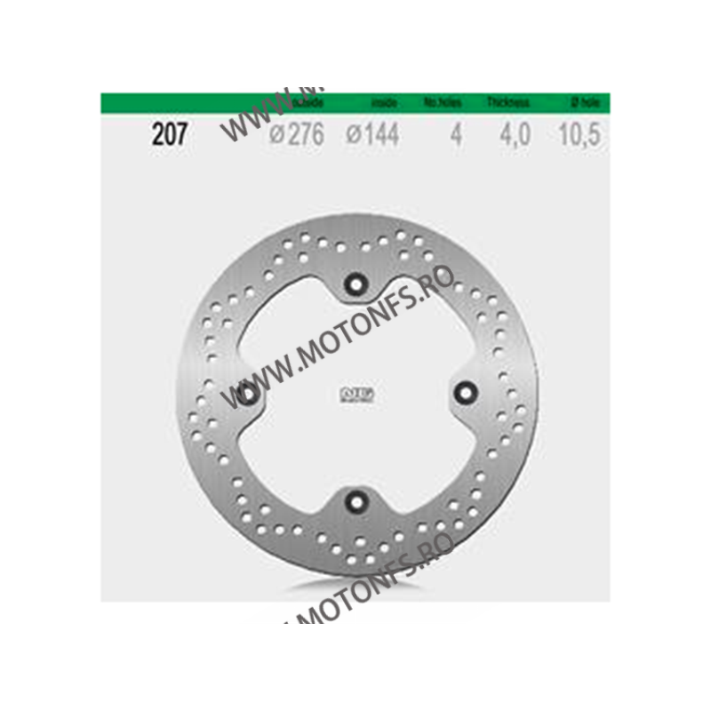 NG - Disc frana NG207001 / NG207 - XRV750 AFRICATWIN 1990- 510-0207 NG BRAKE DISC NG Discuri Frana 436,80 lei 436,80 lei 367,...