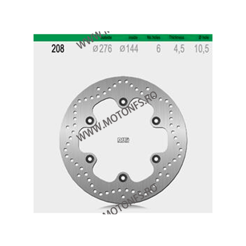 NG - Disc frana NG208001 / NG208 - XL600V / SLR650 510-0208 NG BRAKE DISC NG Discuri Frana 489,60 lei 489,60 lei 411,43 lei 4...