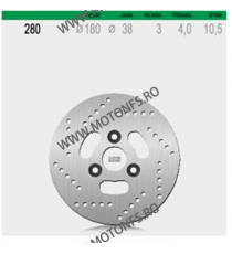 NG - Disc frana NG280 - SUZUKI AN / UE 1995-2002 510-0280 NG BRAKE DISC NG Discuri Frana 187,20 lei 187,20 lei 157,31 lei 157...