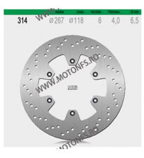 NG - Disc frana NG314001 / NG314 - TT600 510-0314 NG BRAKE DISC NG Discuri Frana 374,00 lei 374,00 lei 314,29 lei 314,29 lei