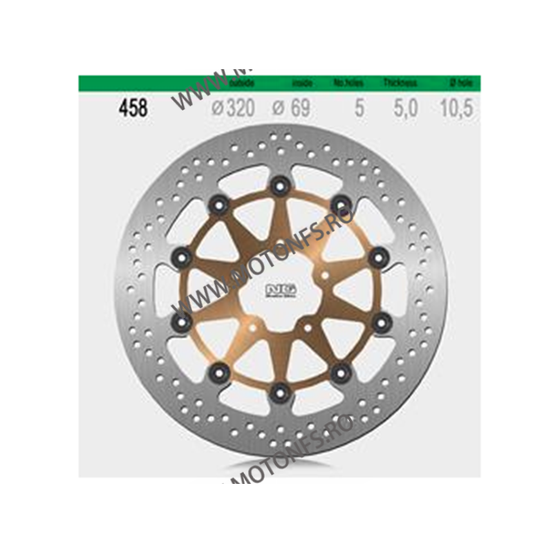 NG - Disc frana NG458001 / NG458 - GSXR 600 / 750 / TL1000 510-0458 NG BRAKE DISC NG Discuri Frana 864,00 lei 864,00 lei 726,...