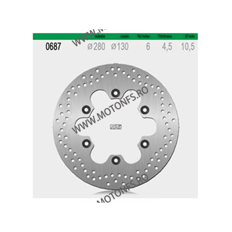 NG - Disc frana NG687001 / NG687 - ER-5 / GPZ900 510-0687 NG BRAKE DISC NG Discuri Frana 483,60 lei 483,60 lei 406,39 lei 406...