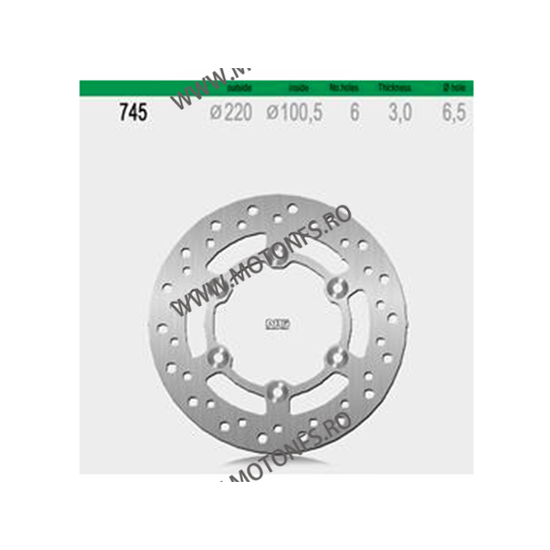 NG - Disc frana NG745 - YAMAHA YZ 1993-2011 510-0745 NG BRAKE DISC NG Discuri Frana 272,00 lei 272,00 lei 228,57 lei 228,57 lei