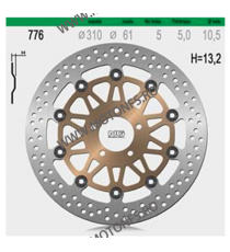 NG - Disc frana NG776 - ZEPHYR1100 / ZX-9R 2000-2001 510-0776 NG BRAKE DISC NG Discuri Frana 864,00 lei 864,00 lei 726,05 lei...