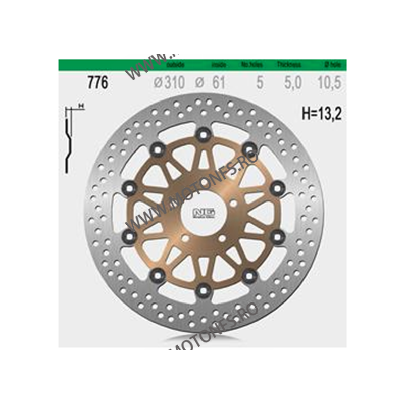 NG - Disc frana NG776 - ZEPHYR1100 / ZX-9R 2000-2001 510-0776 NG BRAKE DISC NG Discuri Frana 864,00 lei 864,00 lei 726,05 lei...