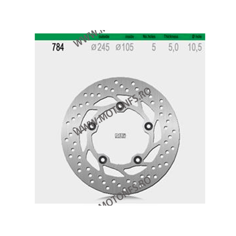 NG - Disc frana NG784 - YAMAHA 600 / 1000 FZ XJ 2004-2012 510-0784 NG BRAKE DISC NG Discuri Frana 427,00 lei 427,00 lei 358,8...