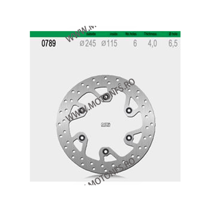 NG - Disc frana NG789 - YAMAHA 125 / 450 WR, YZ 2002-2012 510-0789 NG BRAKE DISC NG Discuri Frana 325,00 lei 325,00 lei 273,1...