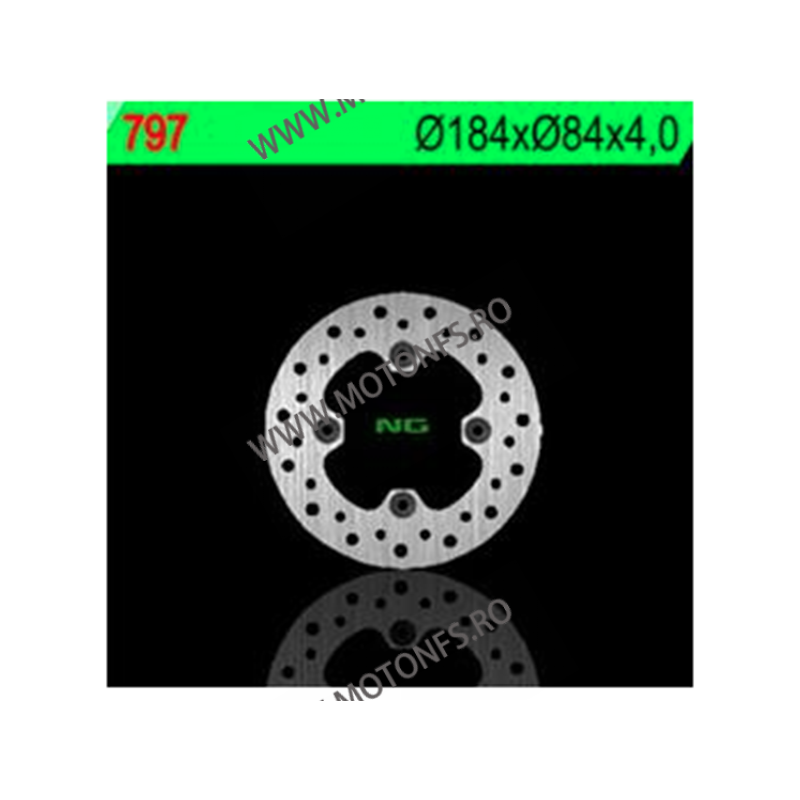 NG - Disc frana NG797 - KAWASAKI KX80 / 85 / 100, YAMAHA YZ 80 510-0797 NG BRAKE DISC NG Discuri Frana 195,00 lei 195,00 lei ...