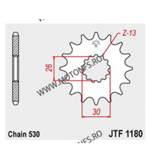 JT - Pinion (fata) JTF1180, 18 dinti - Triumph 105-662-18 JT Sprockets JT Sprockets Pinion 64,00 lei 64,00 lei 53,78 lei 53,7...