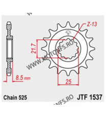 JT - Pinion (fata) JTF1537, 17 dinti - ZX-10R 2004- 102-551-17 JT Sprockets JT Sprockets Pinion 64,00 lei 64,00 lei 53,78 lei...