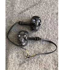 2 Buc Semnale Semnalizatoare Moto Cafe Racer Bobber Chopper Retro QSB6L QSB6L  Semnal Universale Cafe Racer Chopper 85,00 lei...